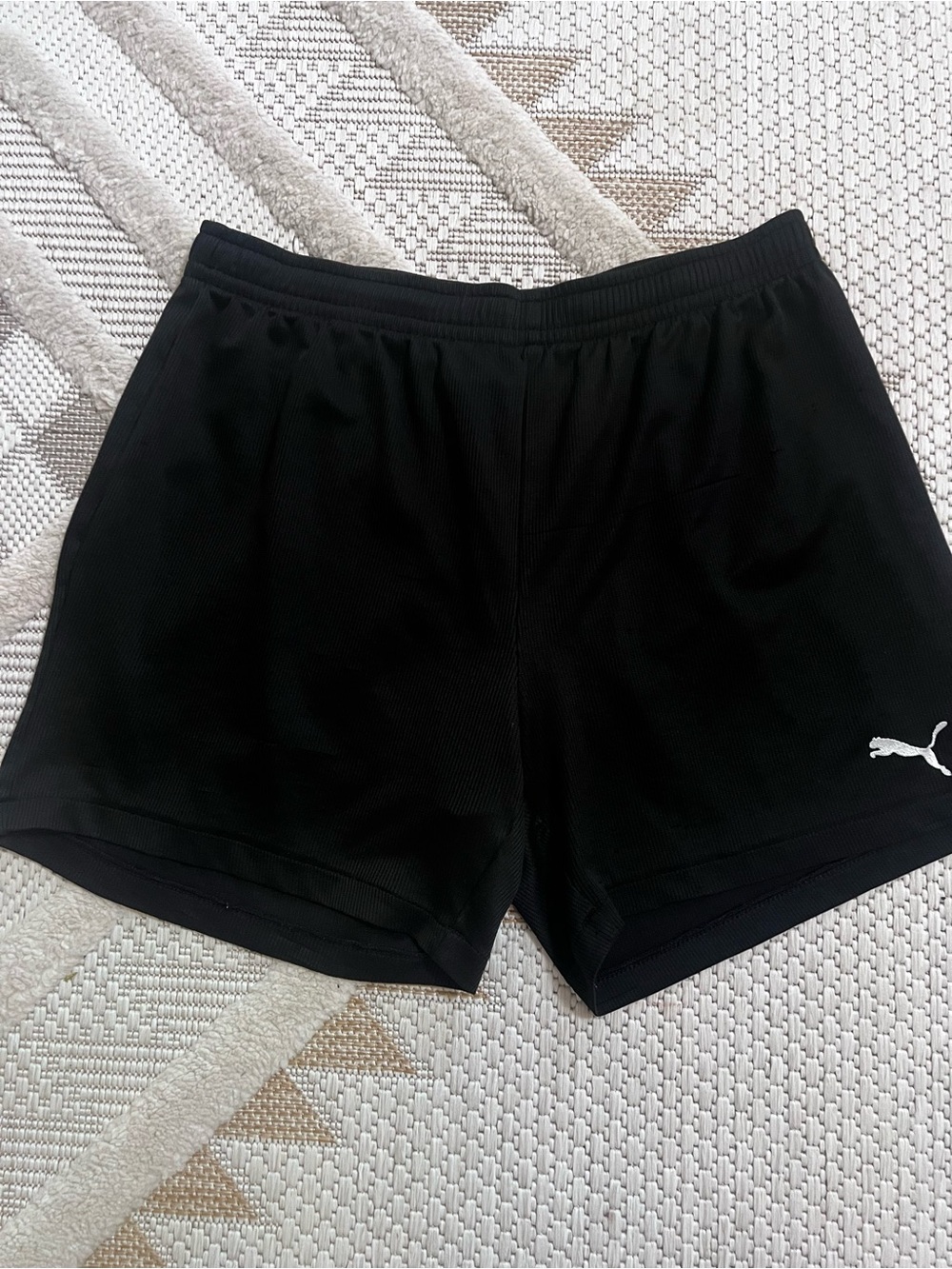 Puma black shorts size large